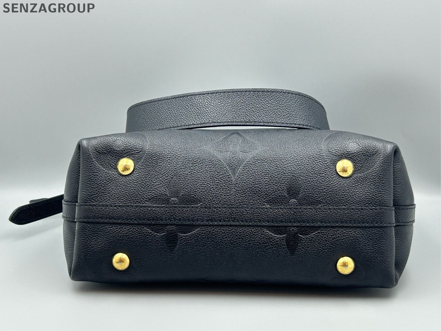 Louis Vuitton Carryall PM Black Empreinte Leather Crossbody Bag Women