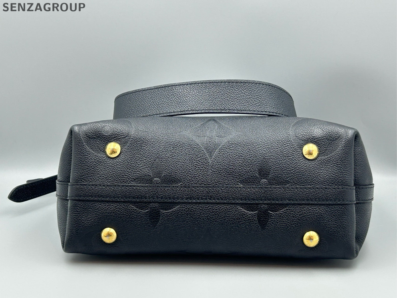 Louis Vuitton Carryall PM Black Empreinte Leather Crossbody Bag Women