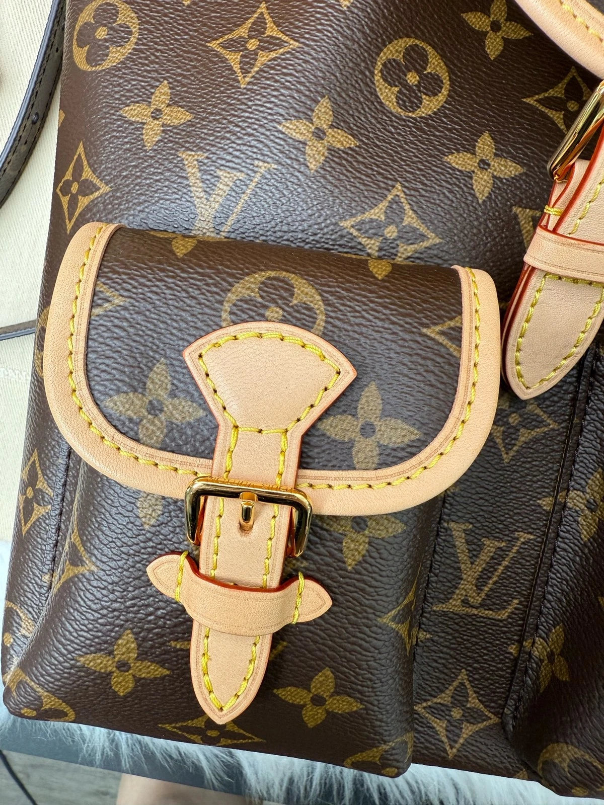 Louis Vuitton Canvas Excursion Backpack For Women