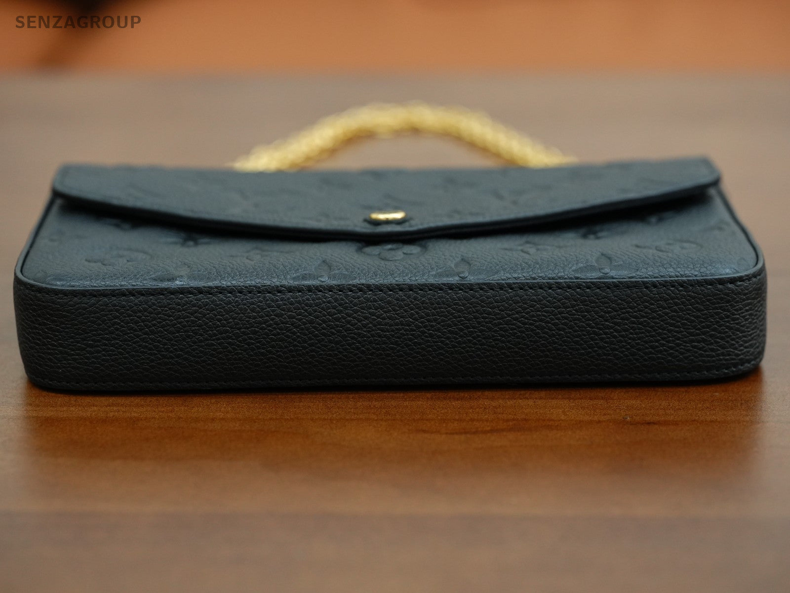 Louis Vuitton Félicie Pochette Black Monogram Empreinte Almost Brand NEW