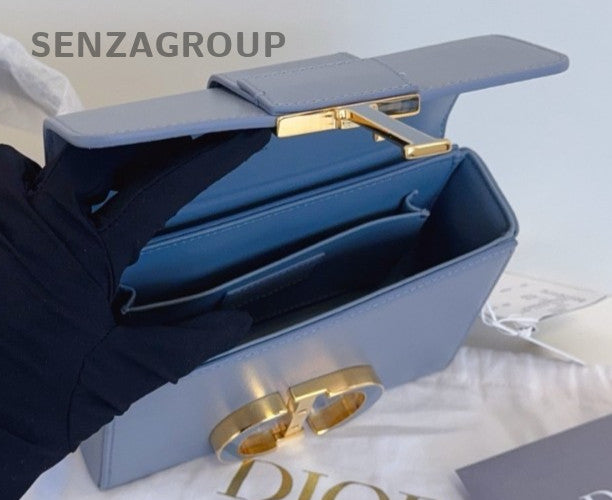 Christian Dior Montaigne Box Haze blue Shoulder bag Almost Brand NEW