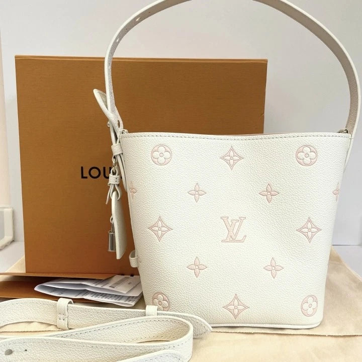 Louis Vuitton All In BB Strawberry Milk Limited Bucket Bag For Women