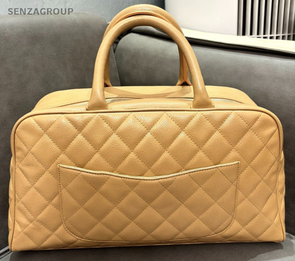CHANEL Bowling GM caviar CC Top Handle Handbag Women