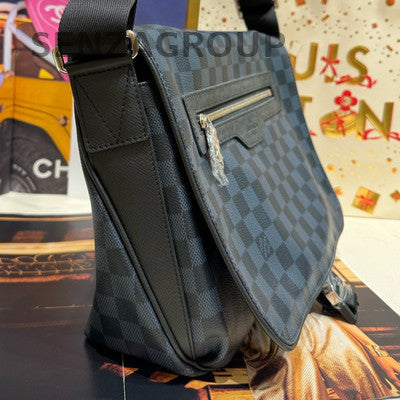 Louis Vuitton Mick Damier Graphite Messenger Bag Men's Classic
