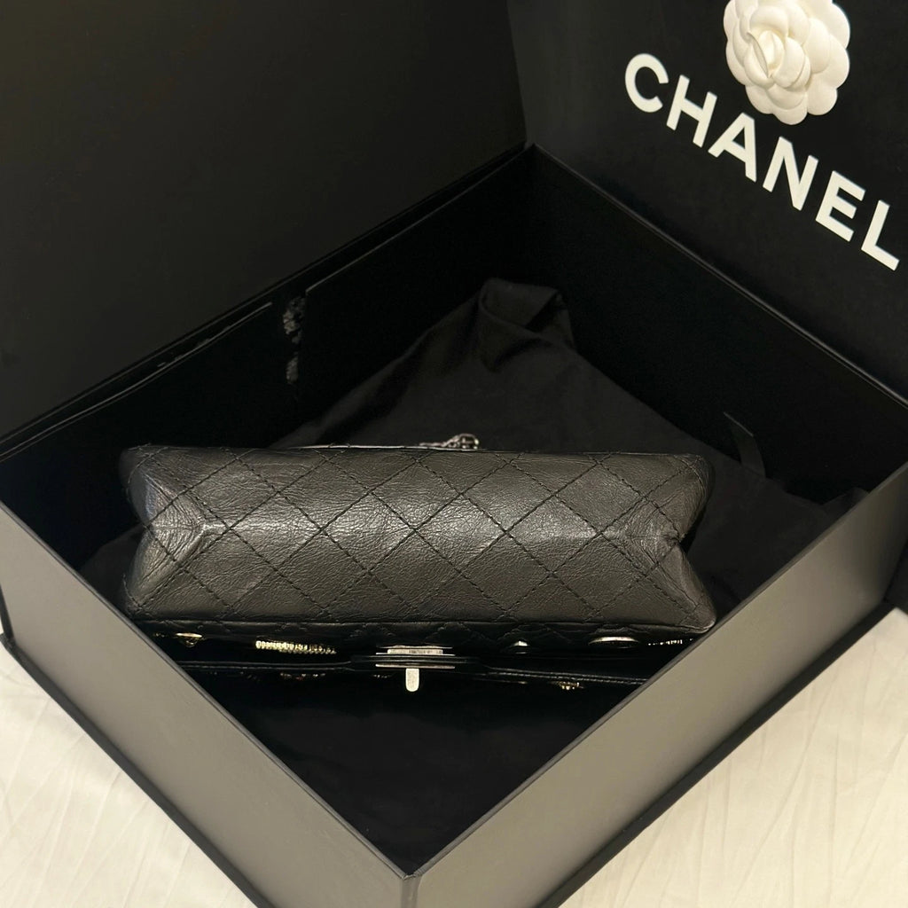 CHANEL 2.55 Mini Badge Limited Edition Shoulder Bag For Women