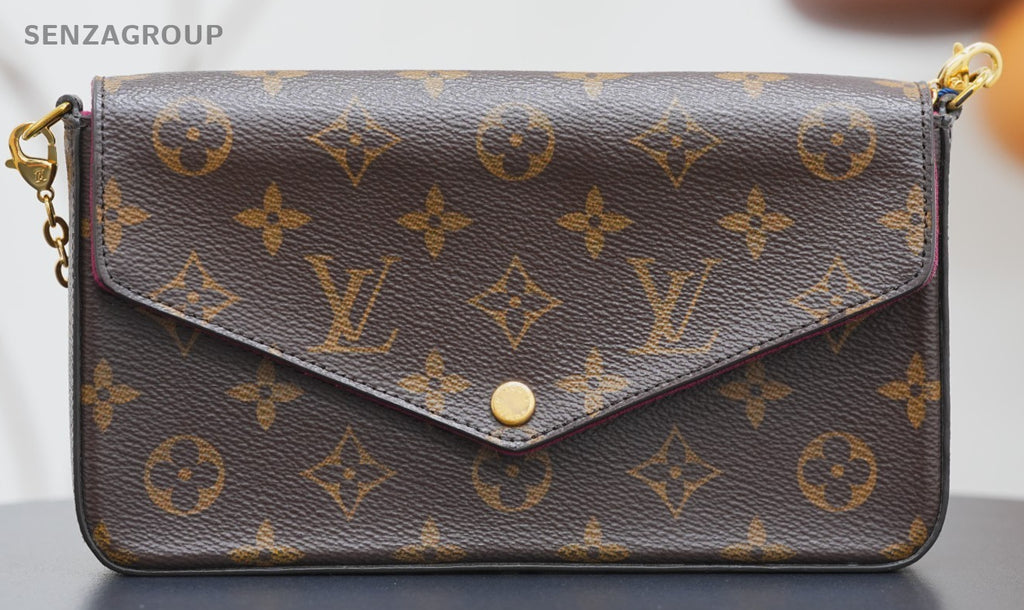 Louis Vuitton Félicie Pochette Monogram Chain Strap Crossbody bag M81896
