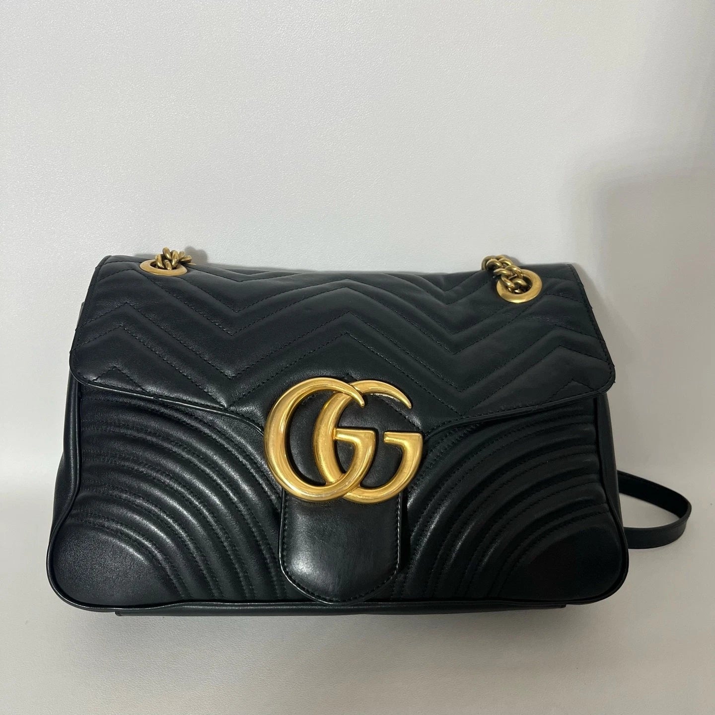 Gucci Marmont30 Women Calfskin Shoulder Crossbody Bag