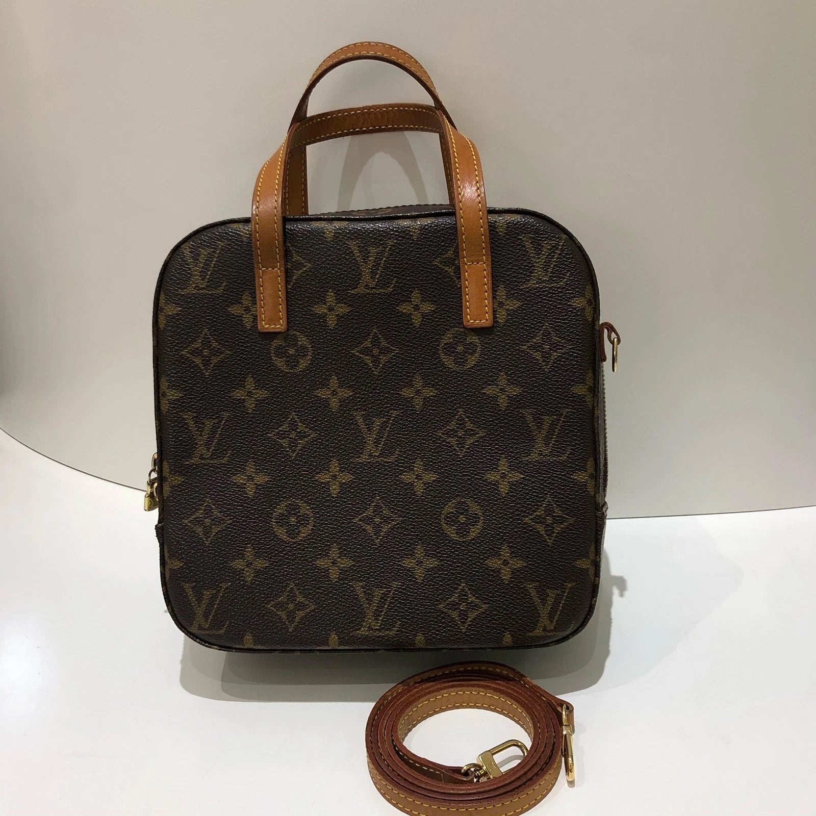 Louis Vuitton Vintage Original Color Lunch Box Top Handle Bag For Women