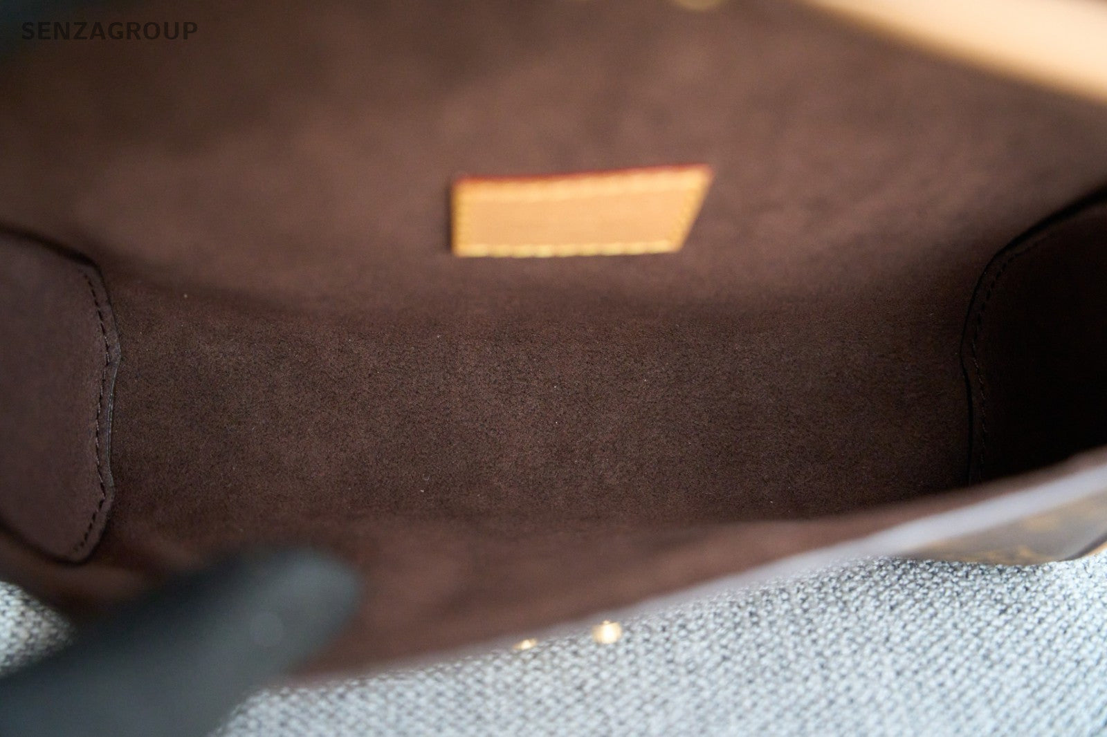 Louis Vuitton Pochette Camille Monogram Chain Crossbody Bag Brown Women Classic