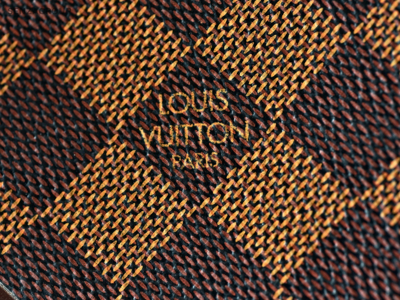 Louis Vuitton Damier Monogram Venice Shoulder Handbag brown