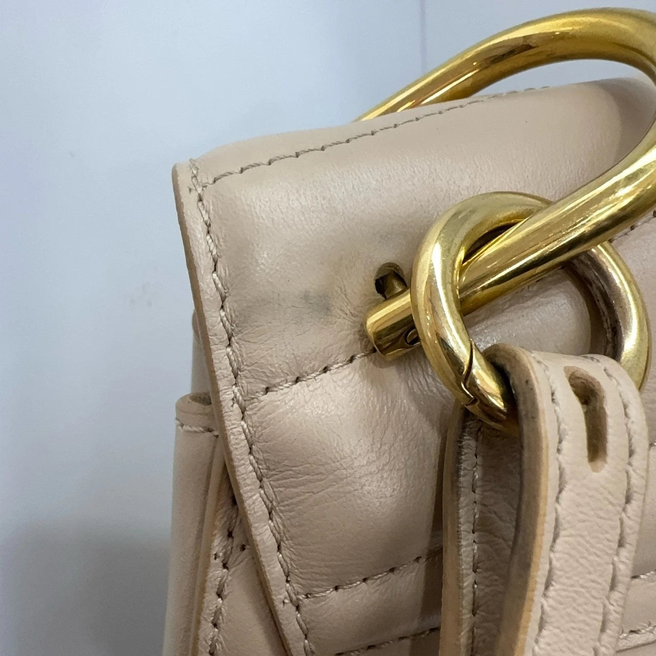 Chloe Pink Lambskin Women's Shoulder Crossbody Bag