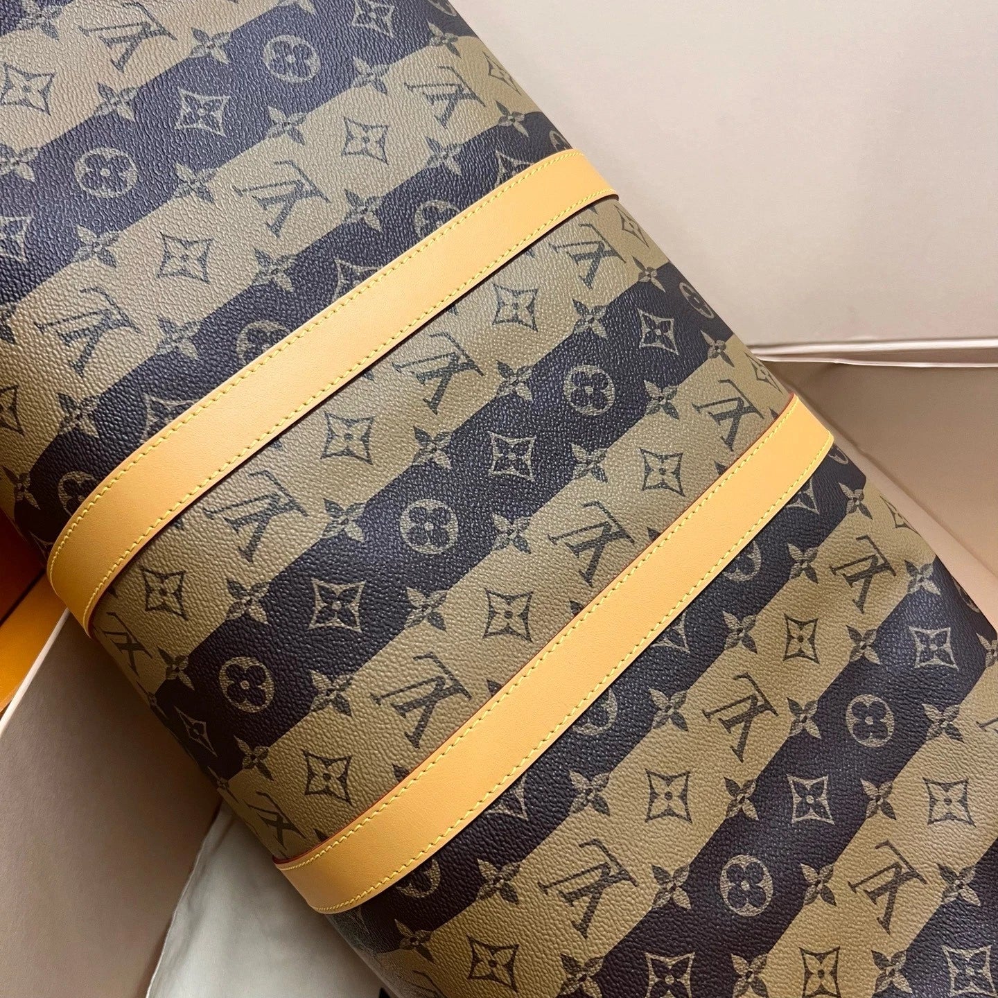 Louis Vuitton x NIGO Keepall50 Canvas Handbag For Women