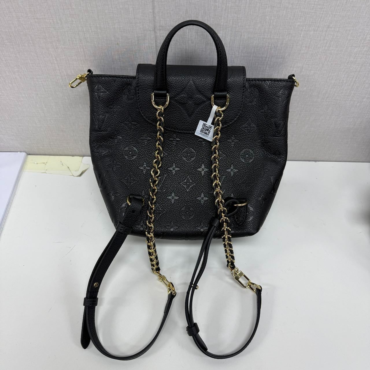 SJ0001 LV Montsorious backpack mini black