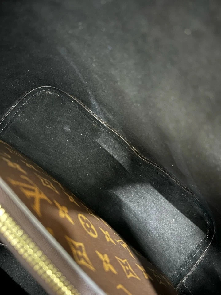 Authentic Louis Vuitton Black Bucket Bag For Women
