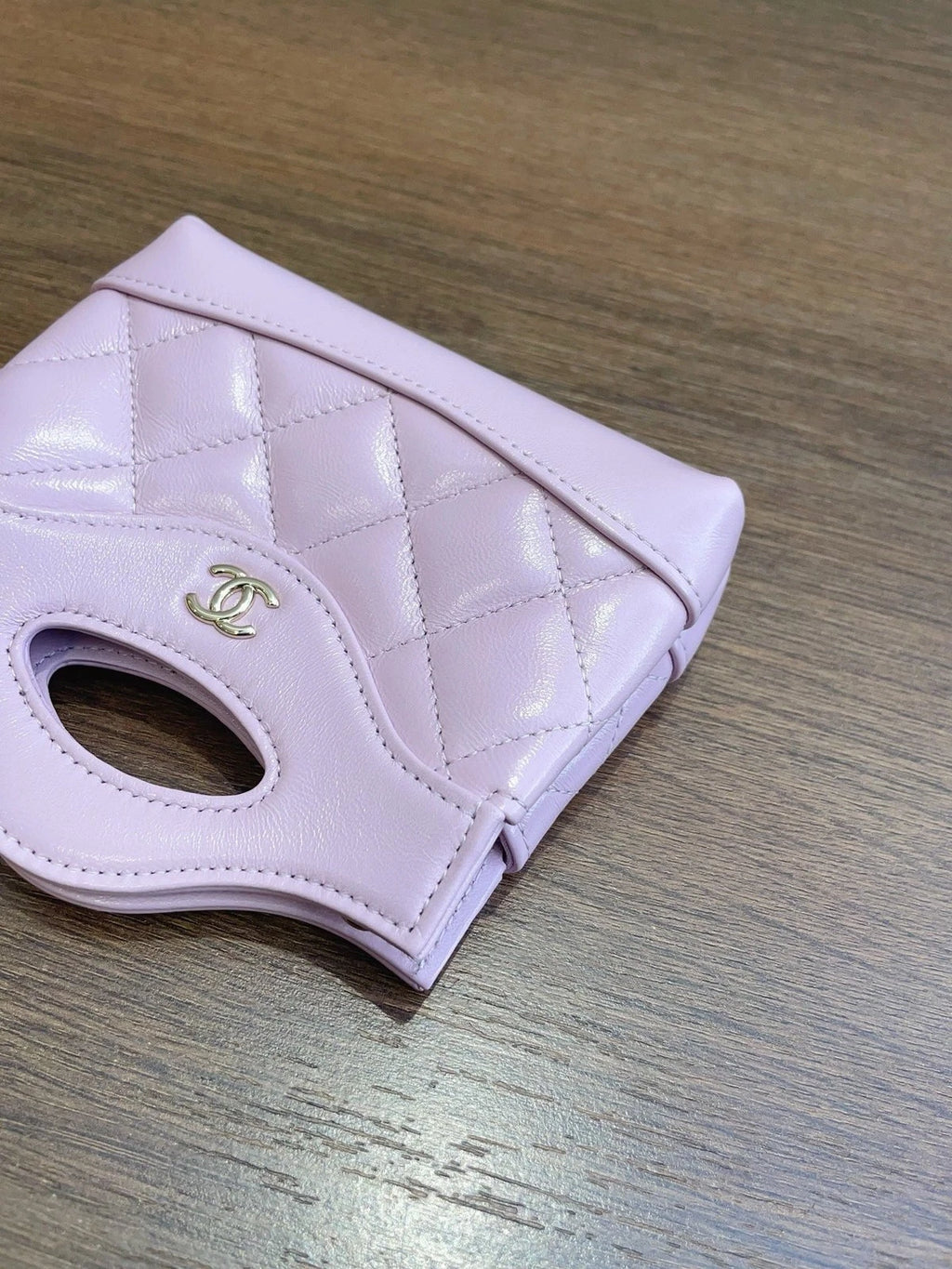 CHANEL 31 Bag Series Super Mini Handle Bag Daily Use Pink Classic