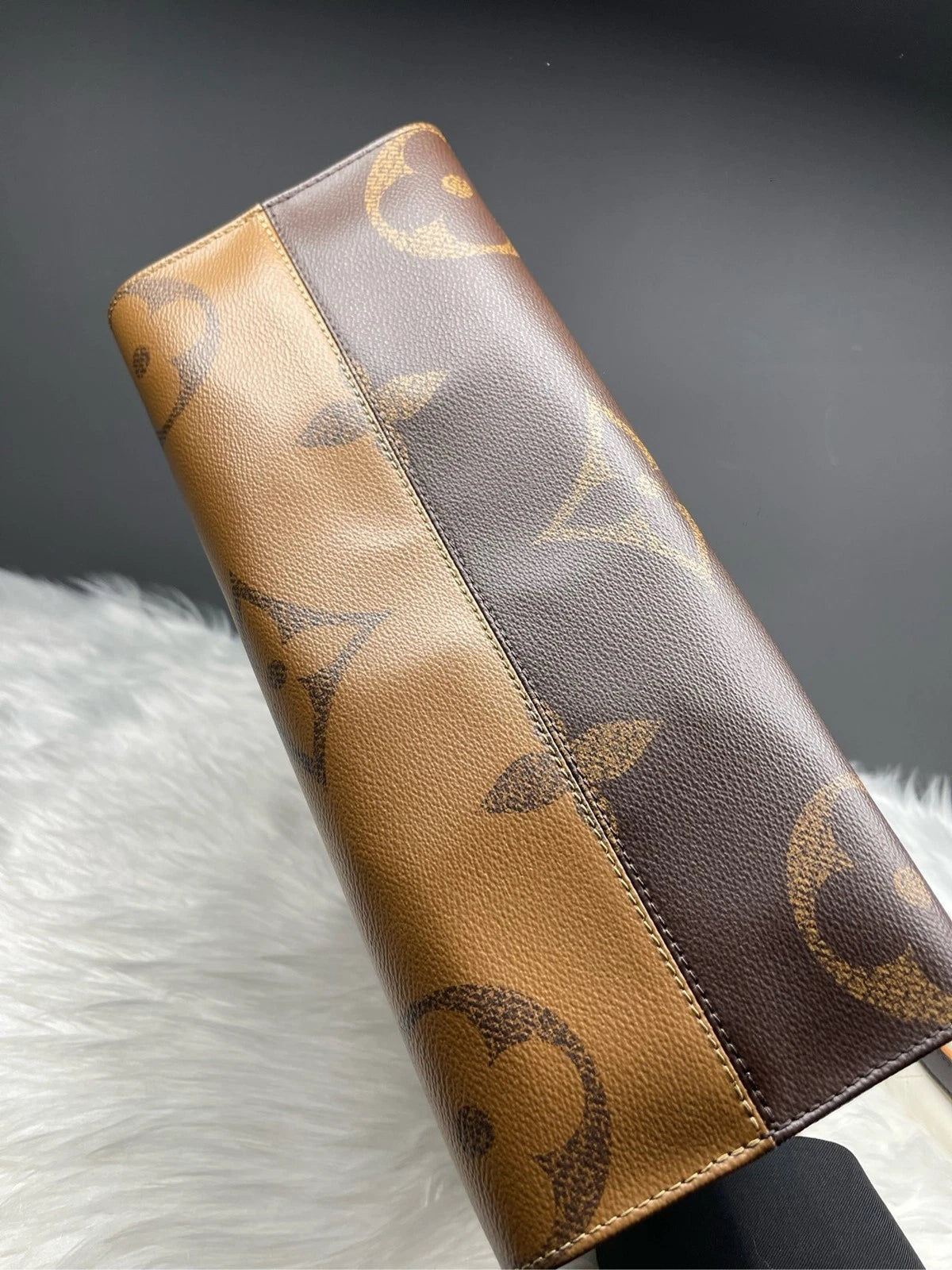 Louis Vuitton Classic Monogram Medium Canvas Tote Bag For Women