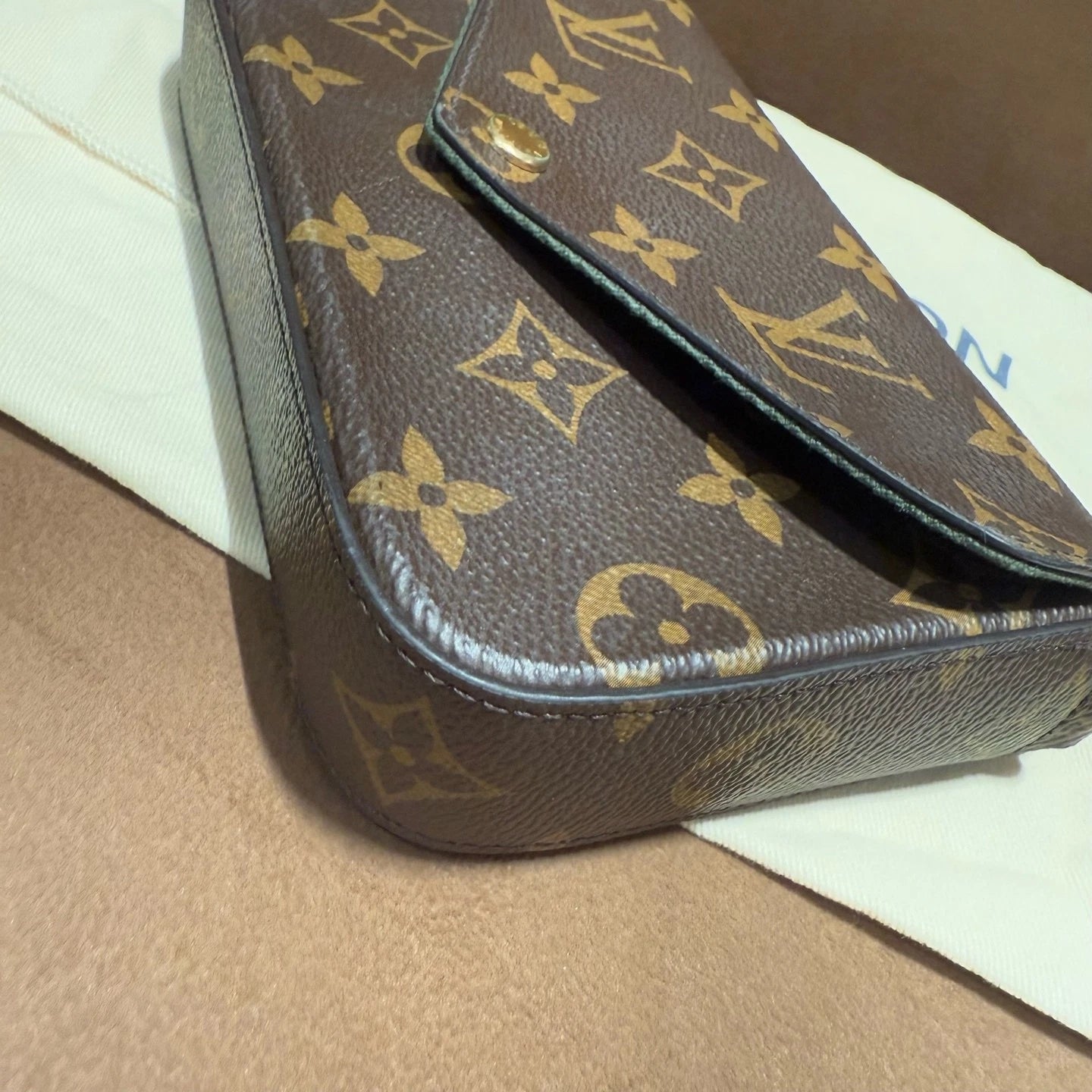 Louis Vuitton Canvas Multi Pochette Crossbody Bag For Women