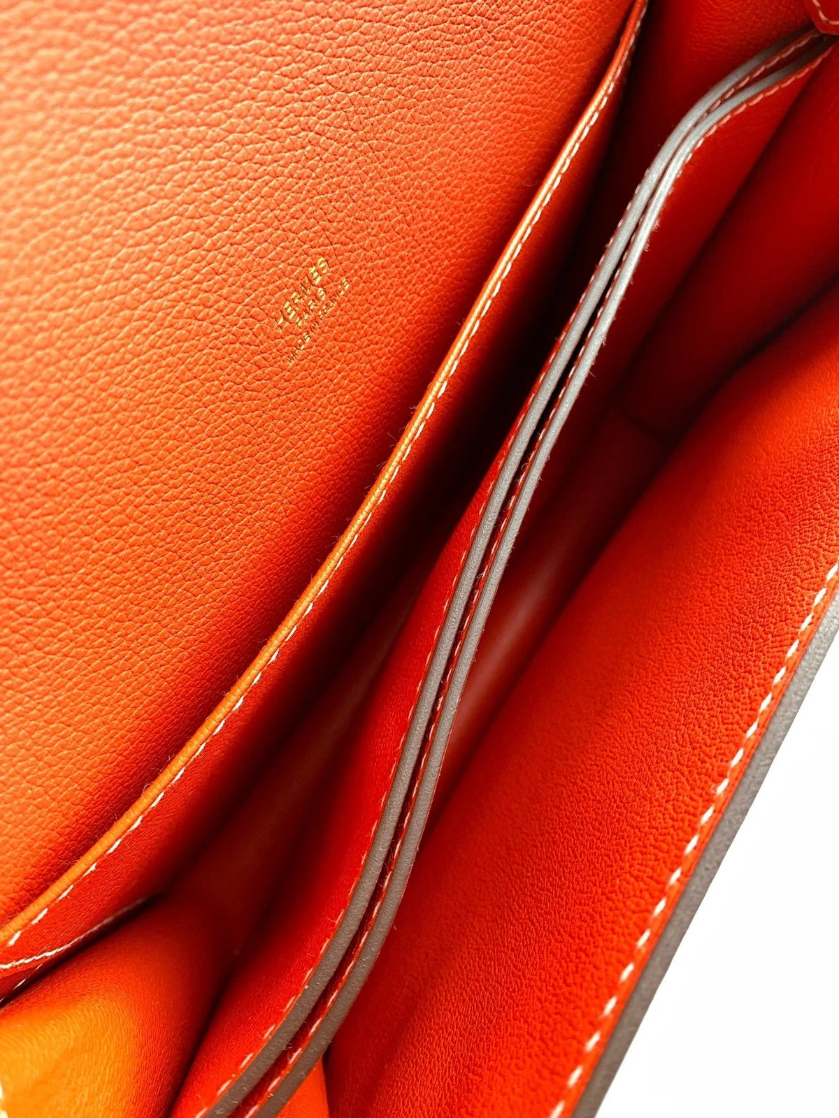 Hermes Roulis23 Tomato Red Shoulder Crossbody Bag For Women
