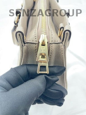 Louis Vuitton OnTheGo Grey Gold Tote Bag - Leather Handbag for Women