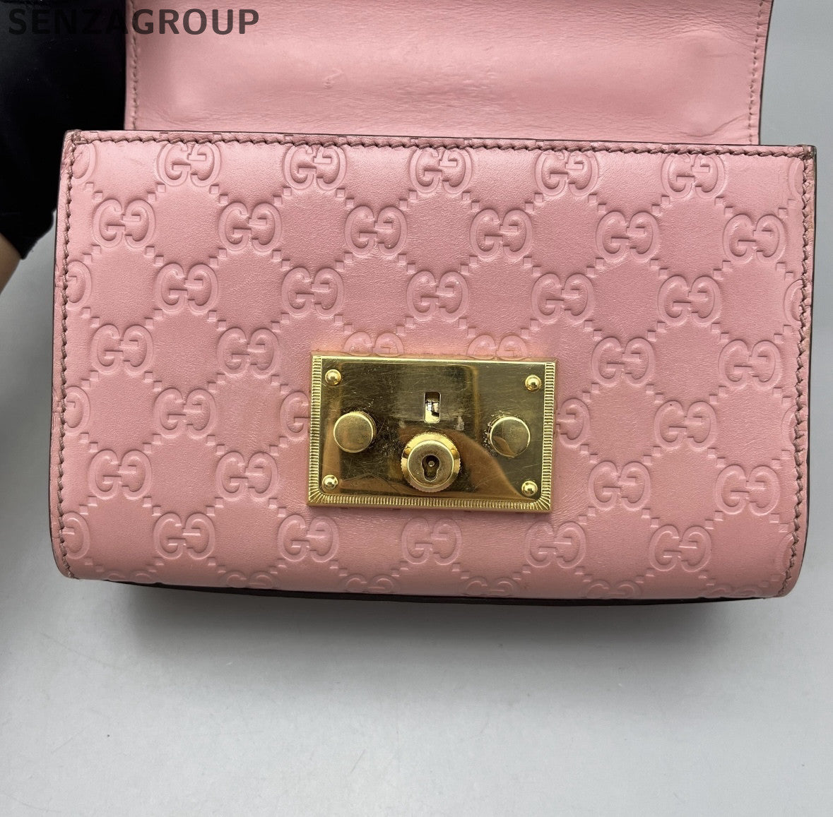 Gucci Small Pink Chain Shoulder Bag - Women's Moonlight Box