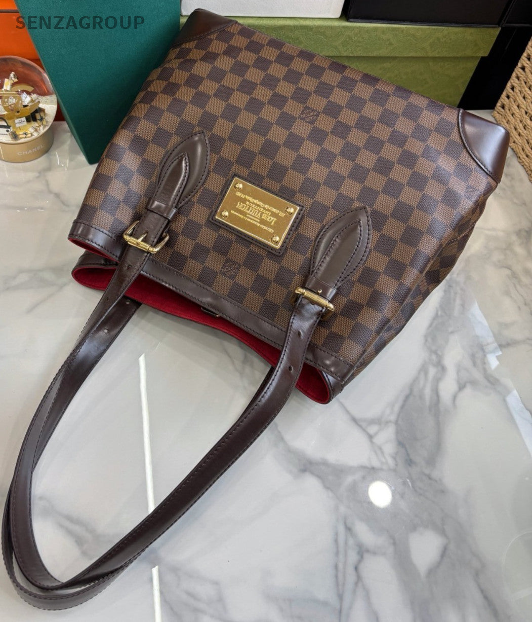 Louis Vuitton Damier Ebene Tote Brown Shoulder bag Women