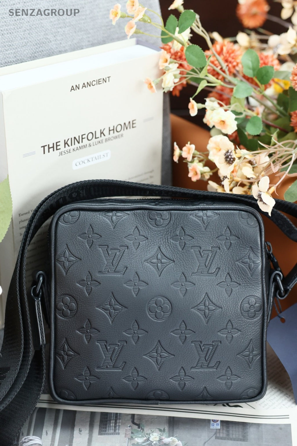 Louis Vuitton Getaway Monogram Empreinte Shoulder bag All black Chip Version