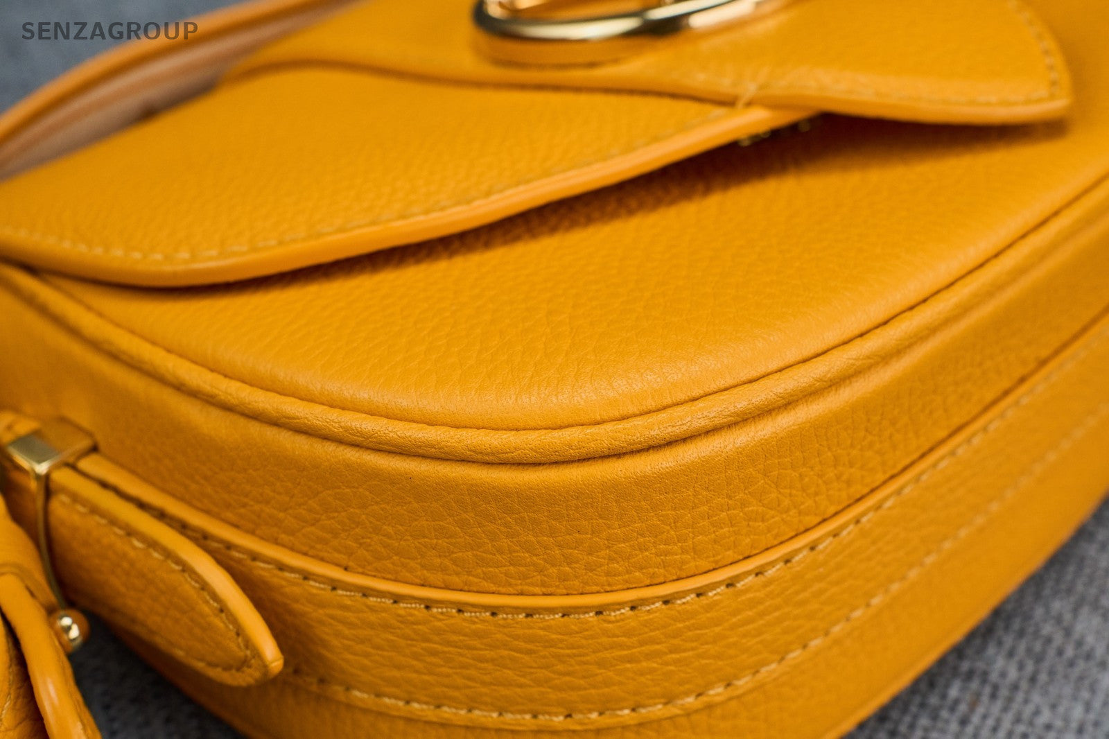 Louis Vuitton Pont 9 Crossbody Orange Gold Used Women Classic Designer