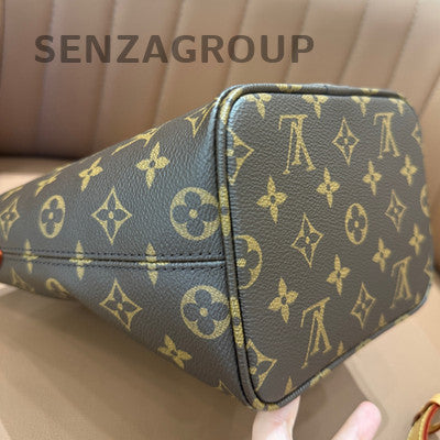 Louis Vuitton All-In BB Monogram Bucket Bag Brown Women's Classic