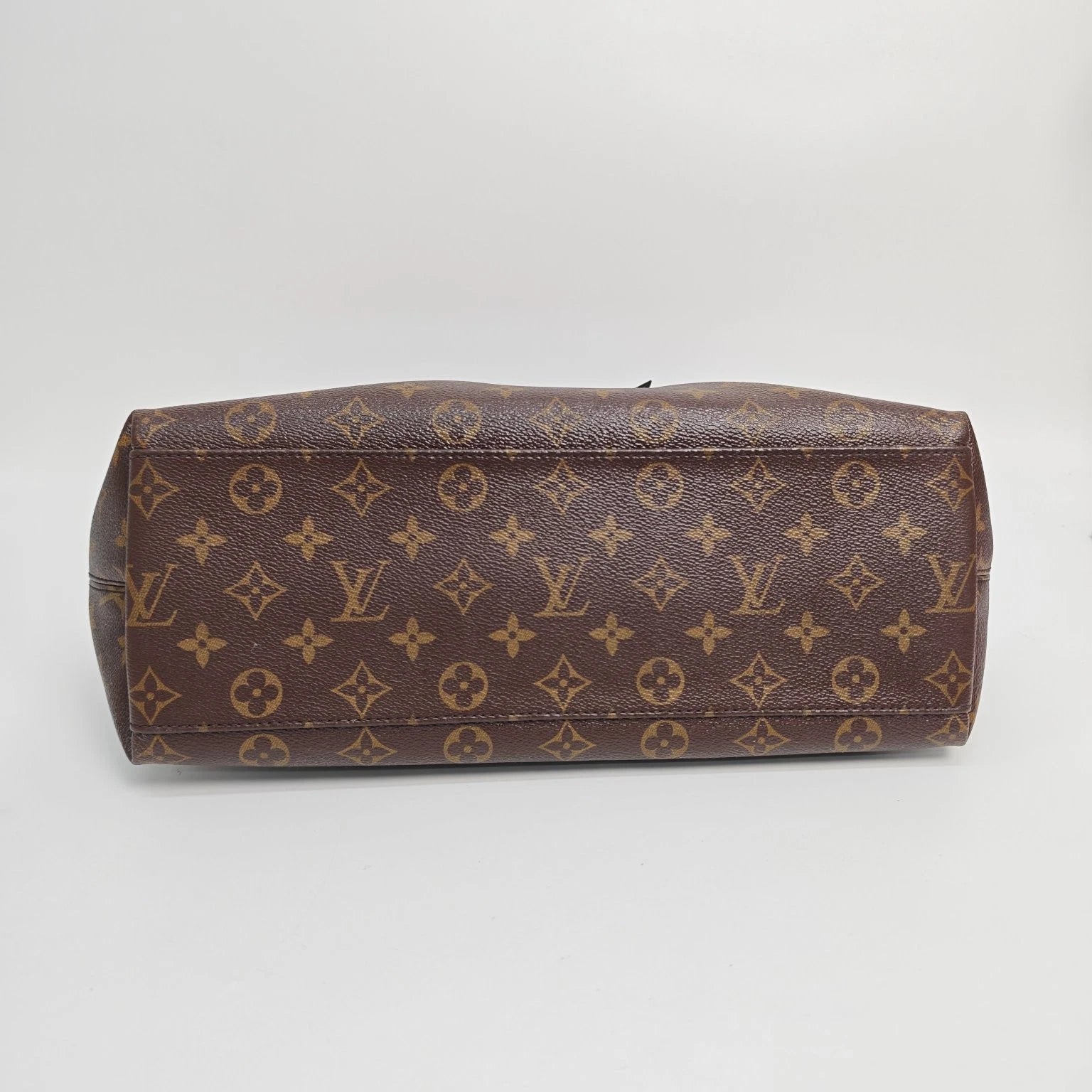 Louis Vuitton Black Monogram Canvas Large Shoulder Bag For Women