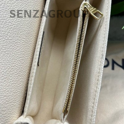 Louis Vuitton Monogram Leather Messenger Chain Crossbody Shoulder Bag