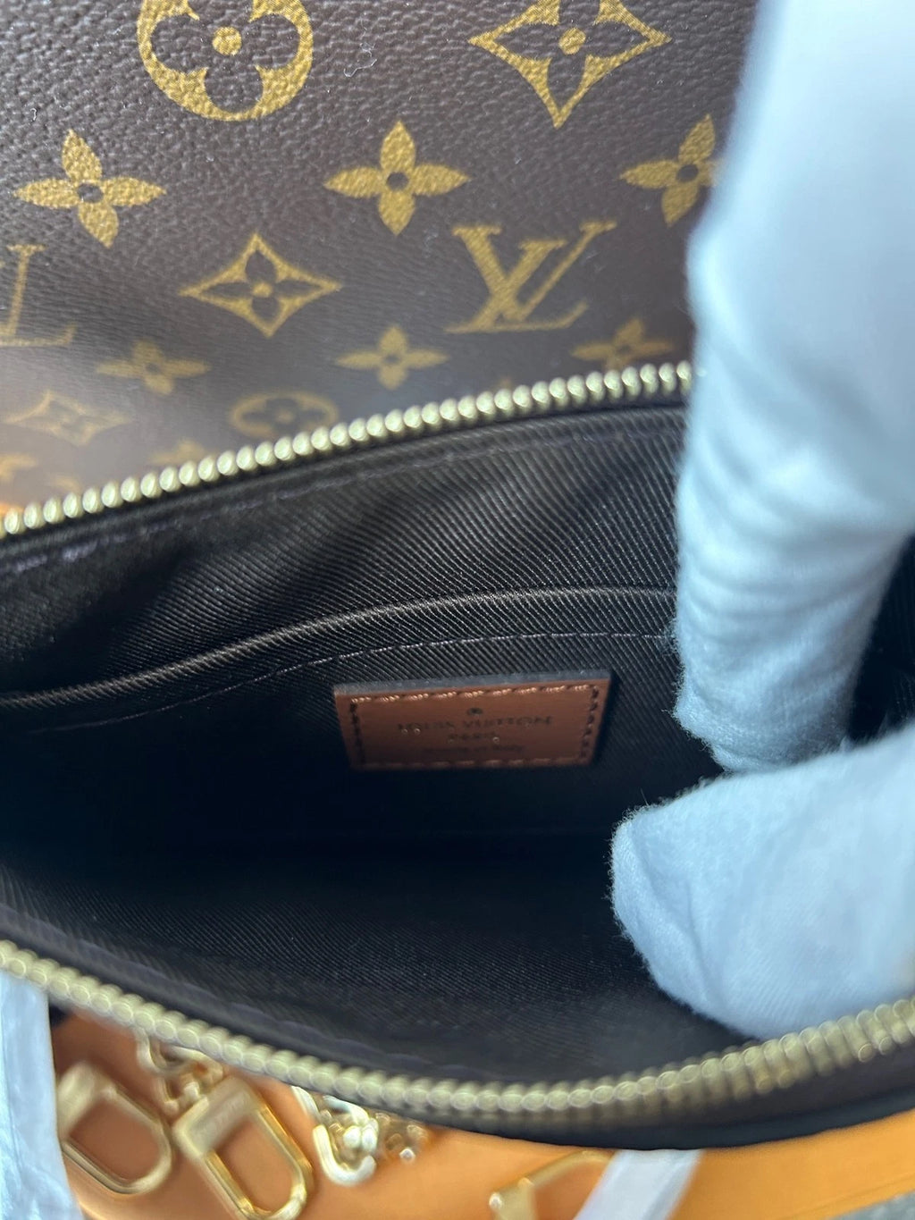 Louis Vuitton Loop Canvas Shoulder Bag Crossbody Excellent