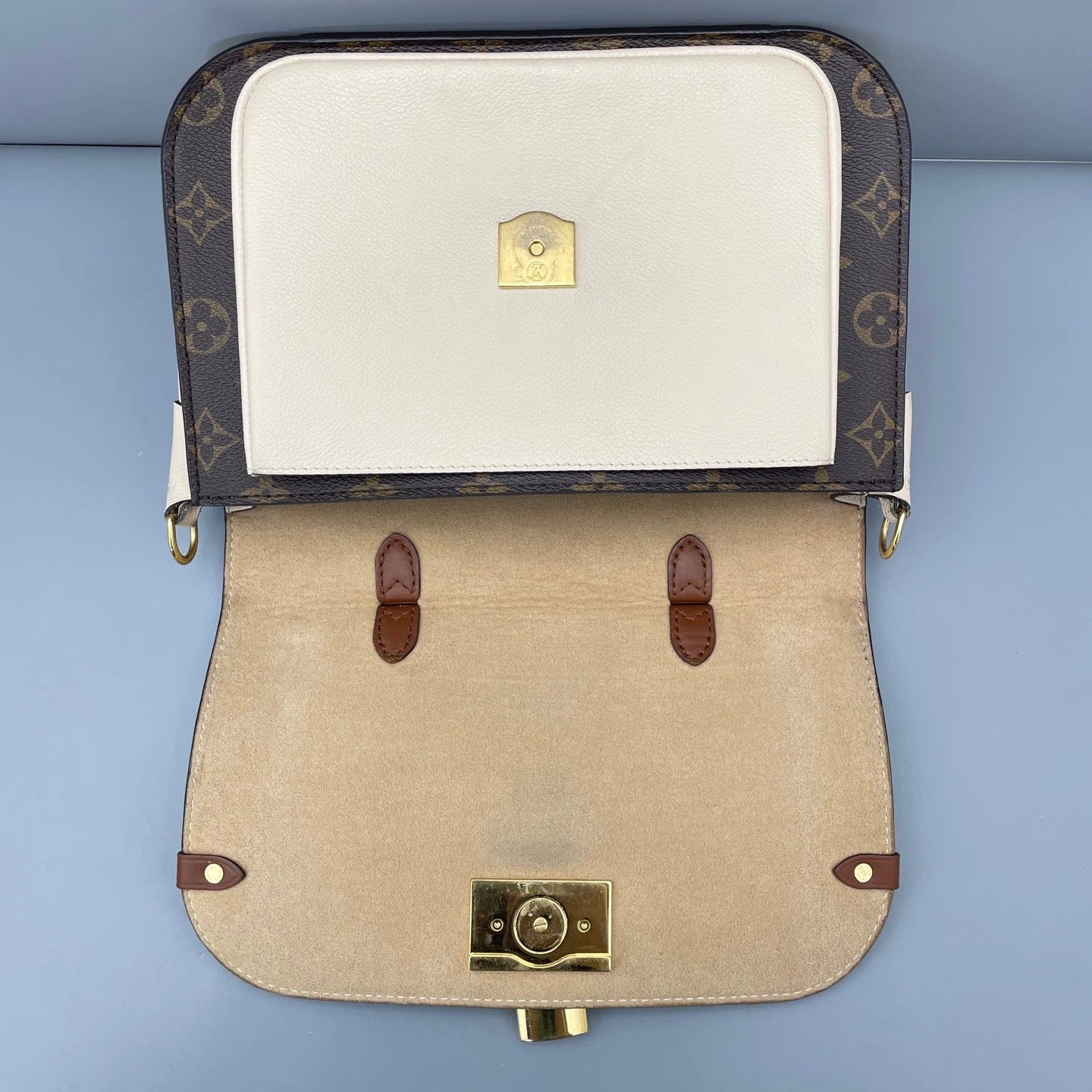 Louis Vuitton Vaugirard Monogram Brown Top Handle Crossbody