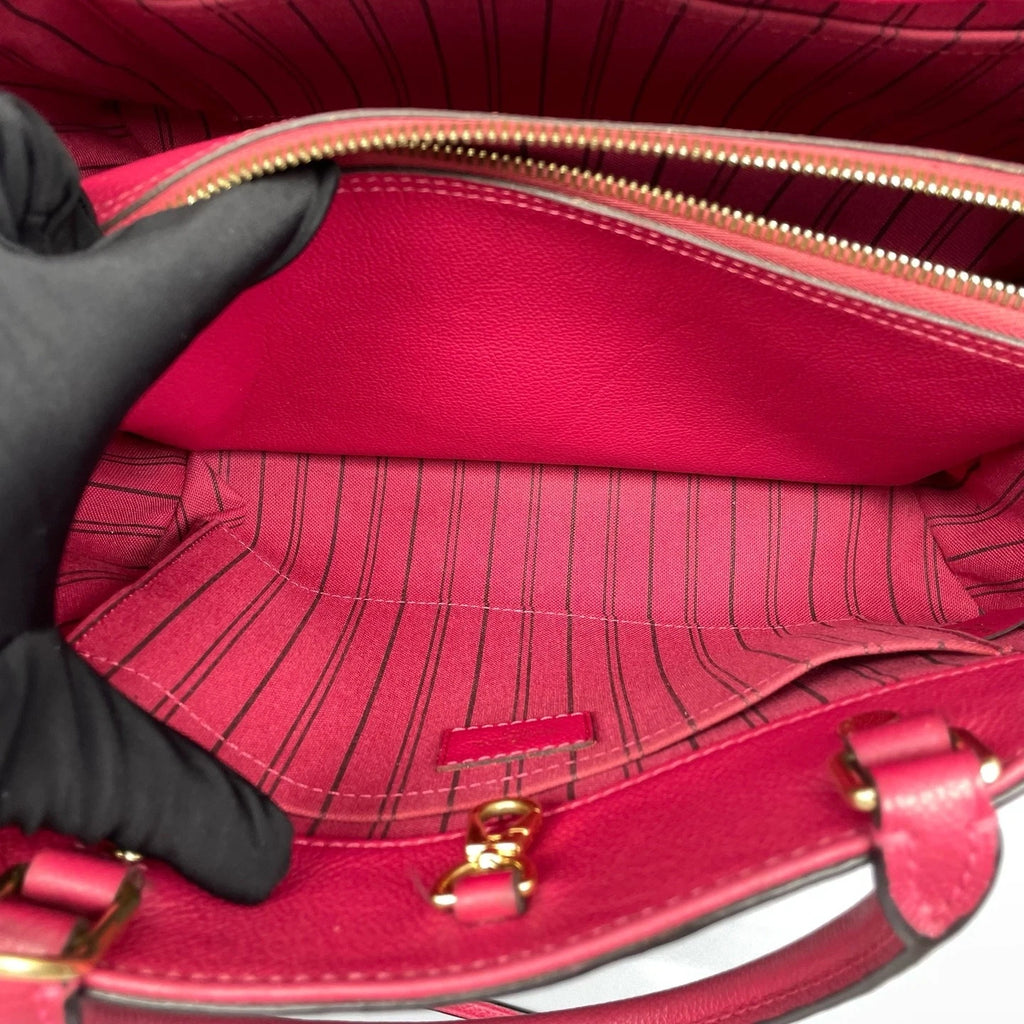 Louis Vuitton Montaigne MM Pink Tote Bag for Women