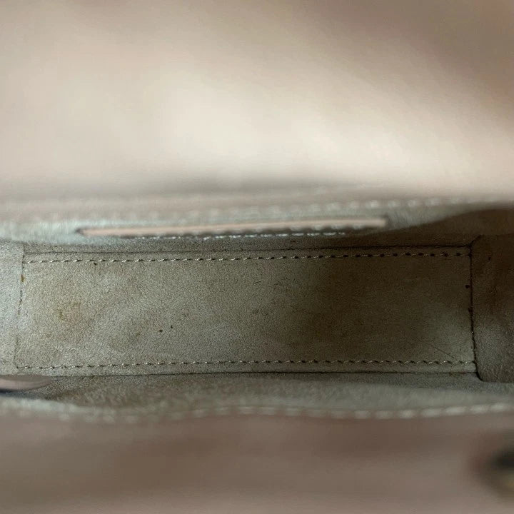 Dior Lady Dior Lambskin Pink Top Handle Excellent