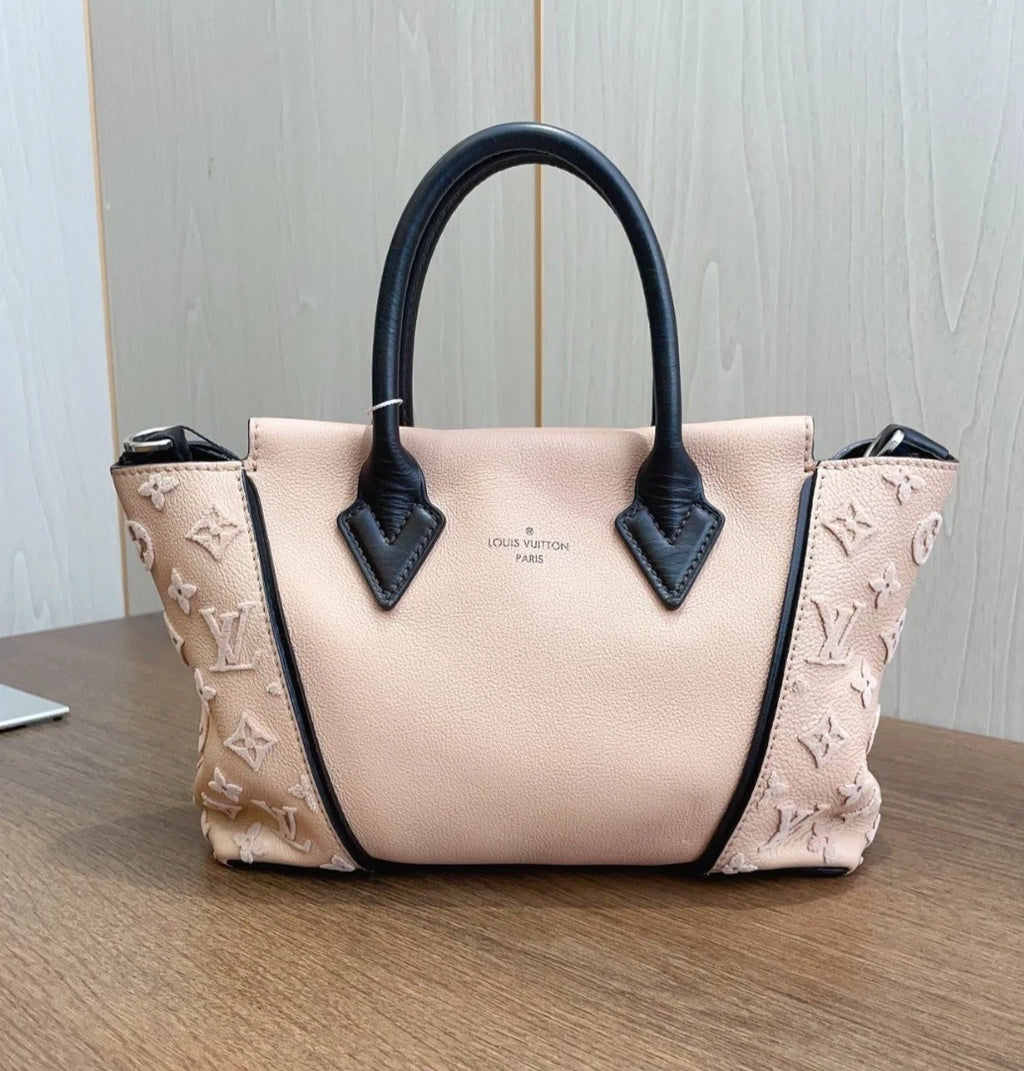 Louis Vuitton Lockit Monogram Calfskin Top Handle Bag Shoulder Bag Women