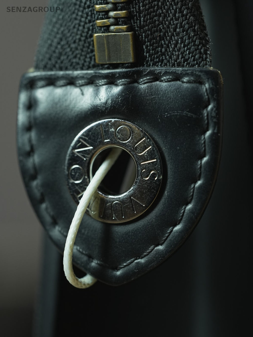 Louis Vuitton Black Monogram Clutch Handbag