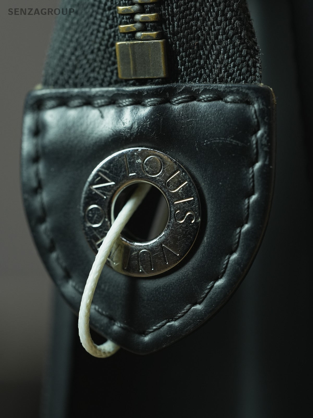 Louis Vuitton Black Monogram Clutch Handbag