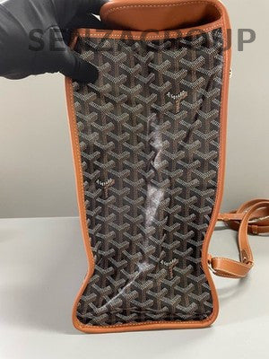 Goyard Brown Silver Hardware Backpack - Classic & Stylish Women's Bag