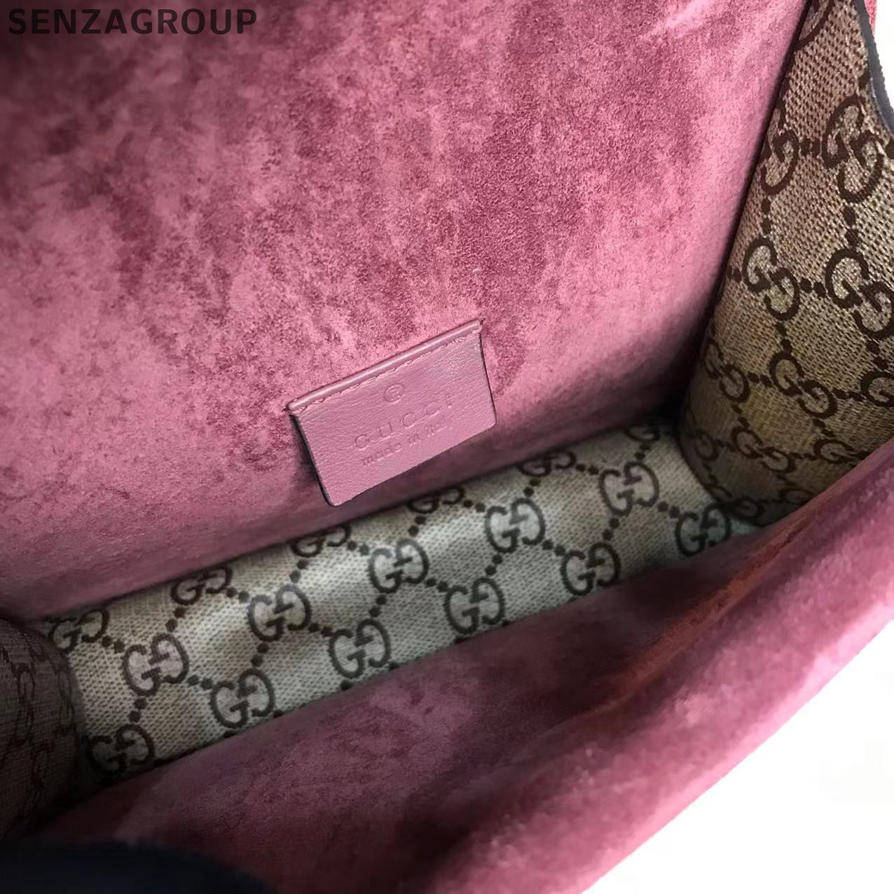 Gucci Dionysus Small Floral Chain Shoulder Bag Brown Silver Hardware