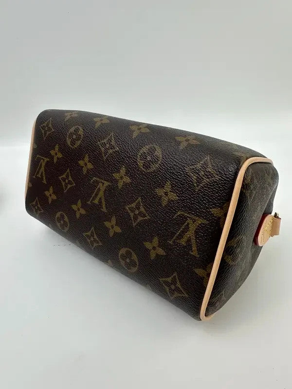 #001 - SJ0001 LV Speedy 20 with Peach Coloradjustable shoulder strap