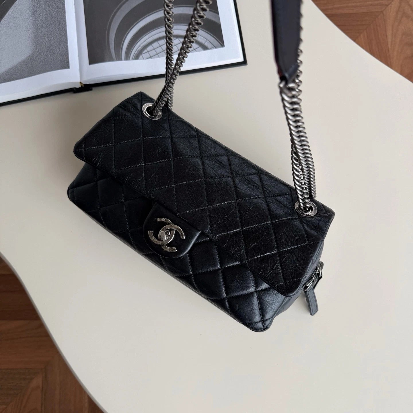 Chanel Mumbai Series Classic Flap Medium Shoulder Crossbody Bag