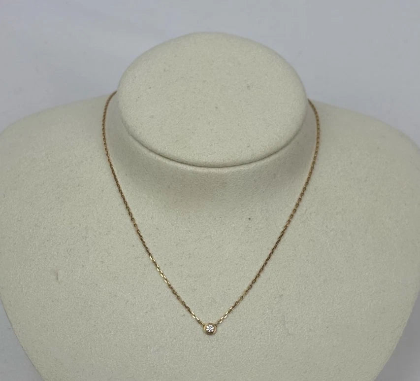 Cartier Cartier D'Amour Pendant Necklace 18K Rose Gold with Diamond Small