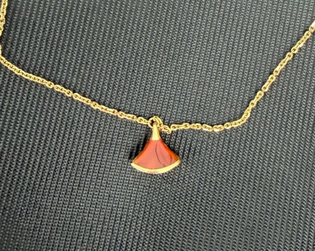 Bvlgari Divas' Dream Bracelet 18K Rose Gold Red Carnelian