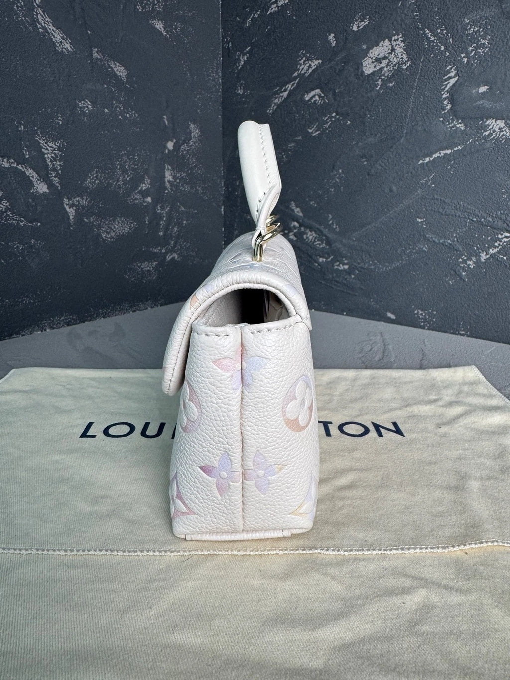 Louis Vuitton Gradient Purple Nano Madeleine Top Handle Bag Women