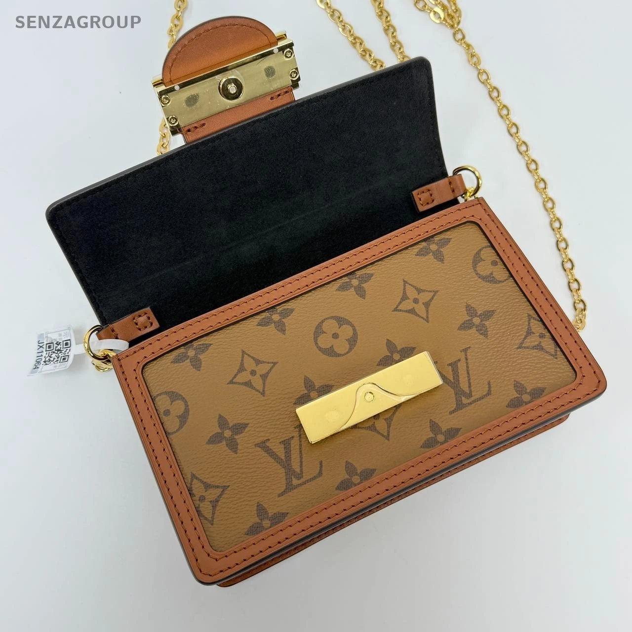 SJ0001 LOUIS VUITTON Dauphine woc crossbody bag (U)