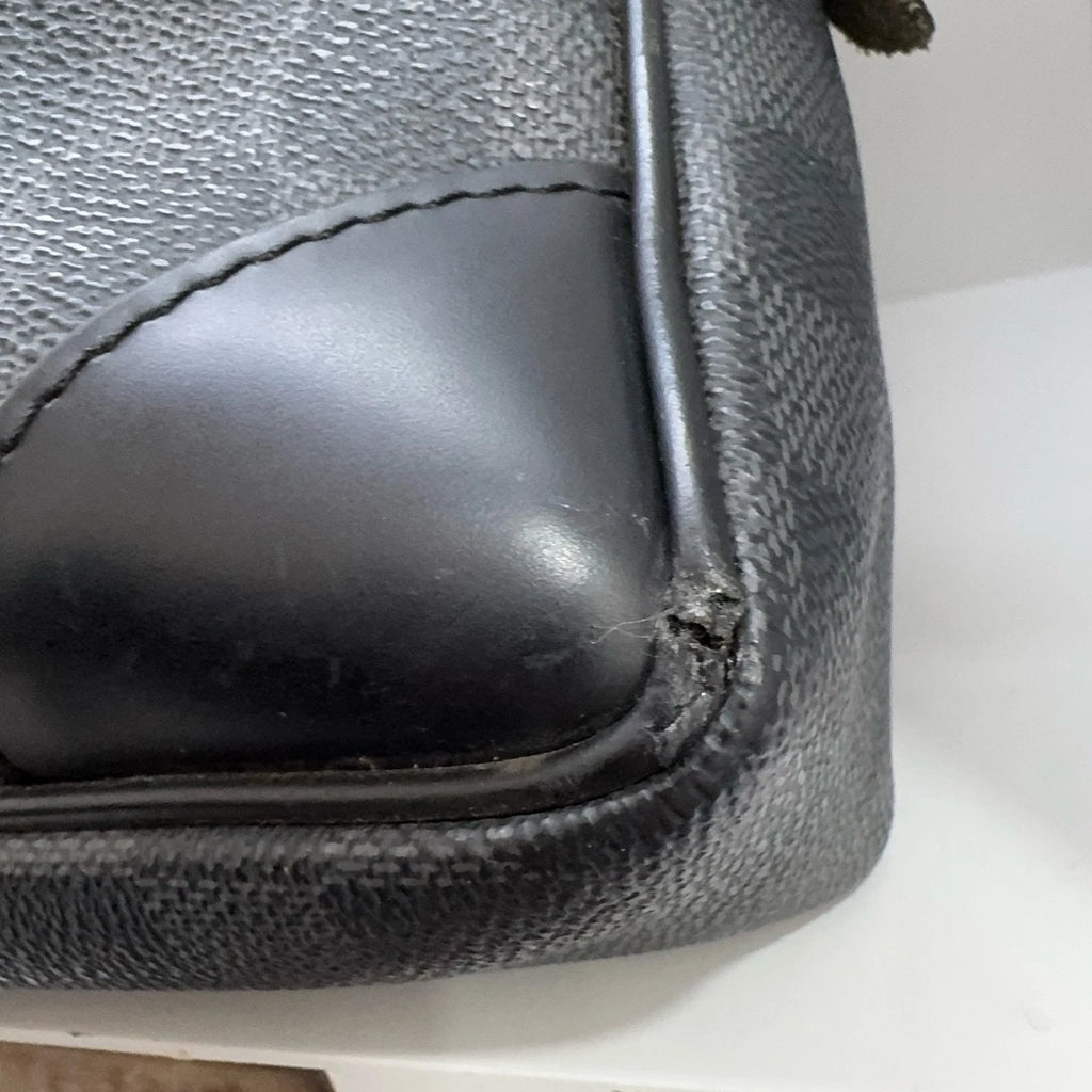 Louis Vuitton Damier Canvas Top Handle Handbag For Women