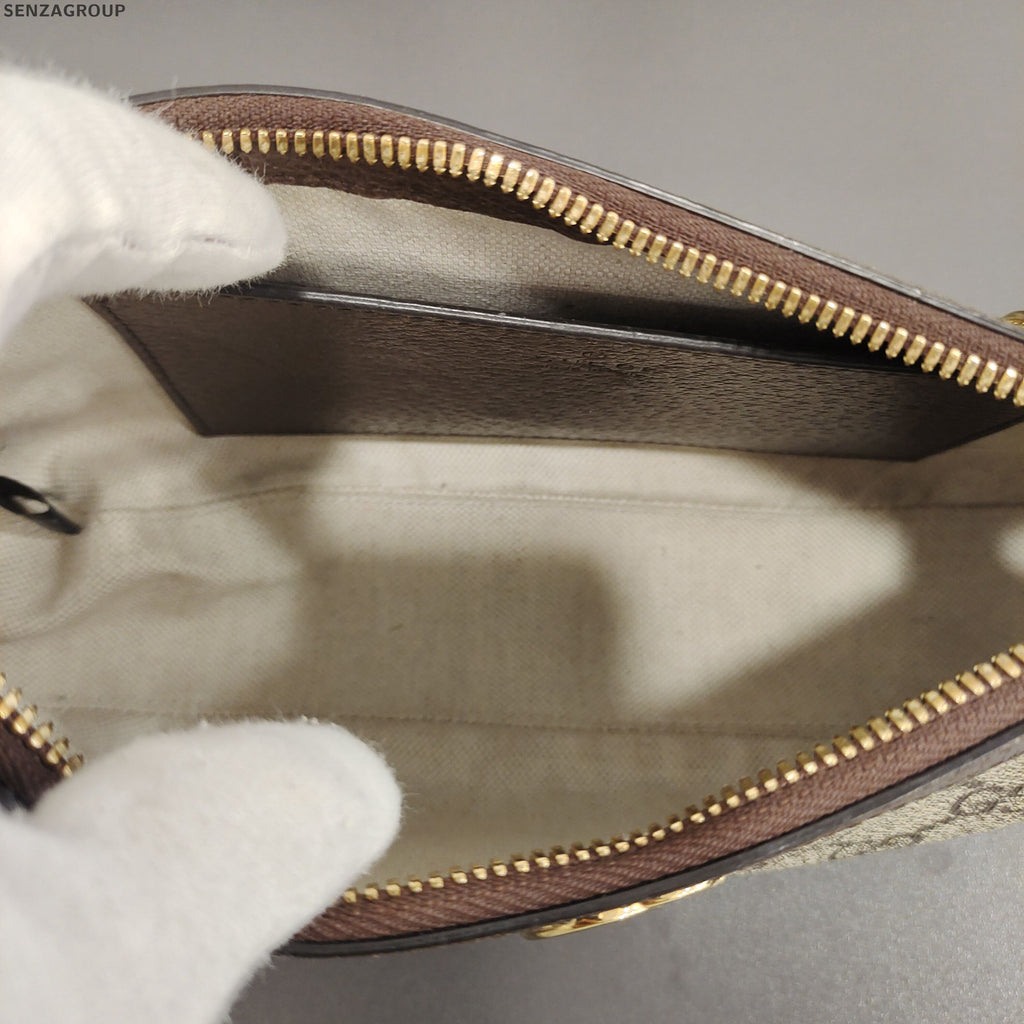 Gucci Ophidia GG Small Brown Beige Shoulder Bag Classic Women