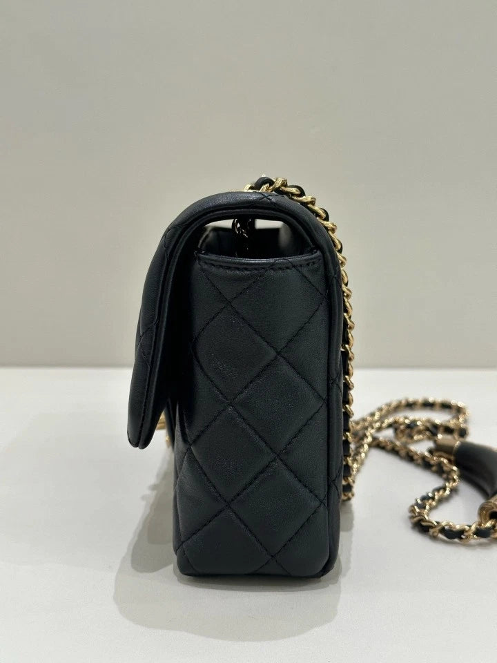 CHANEL CF Chain Shoulder Bag Crossbody For Women