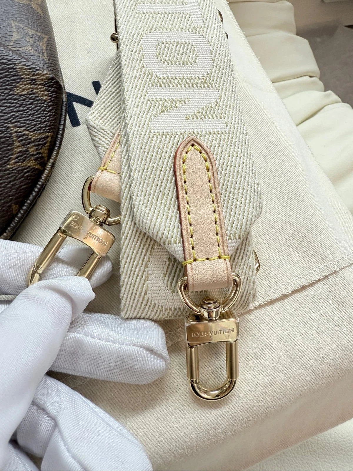 Louis Vuitton Monogram Chest Waist Bag For Women