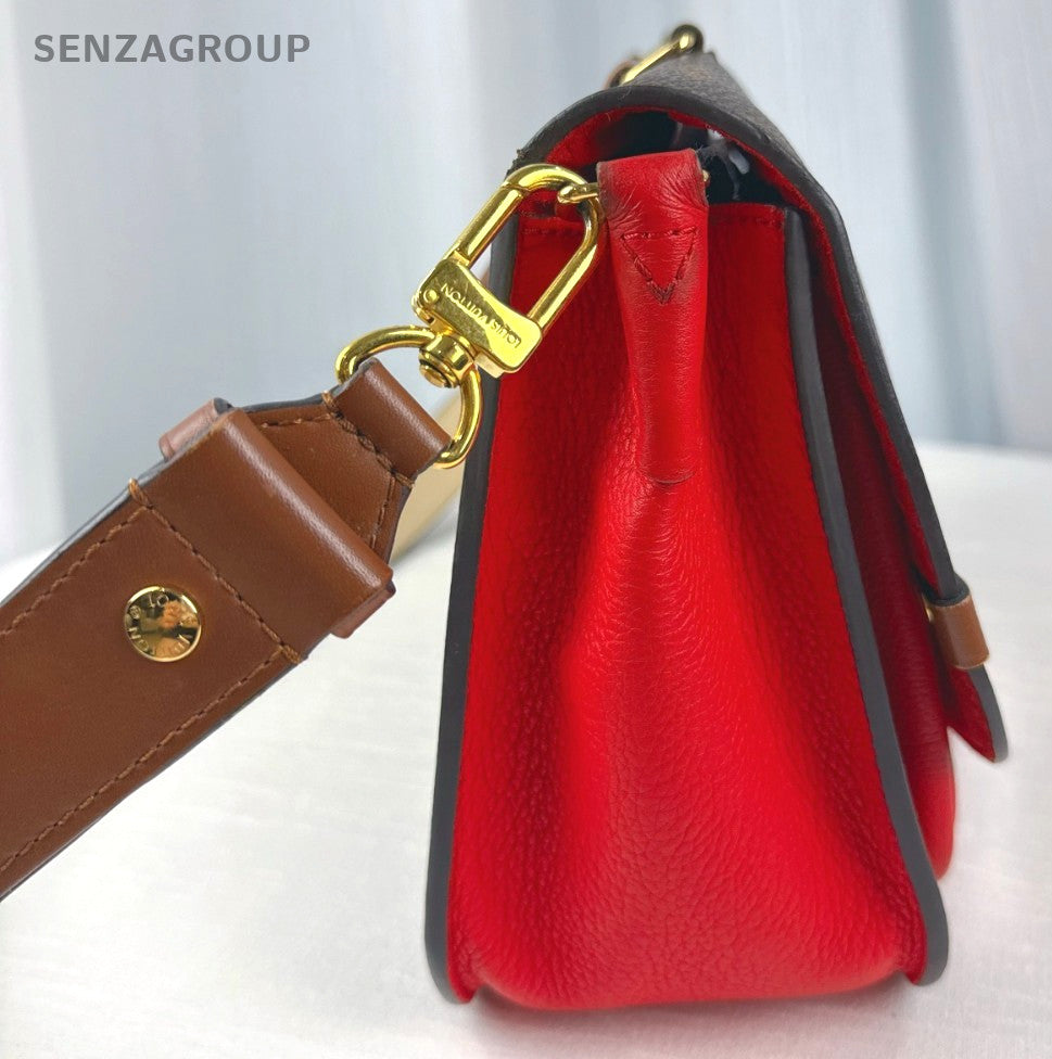 Louis Vuitton Vaugirard Monogram Shoudler bag Top Handle Women Brown